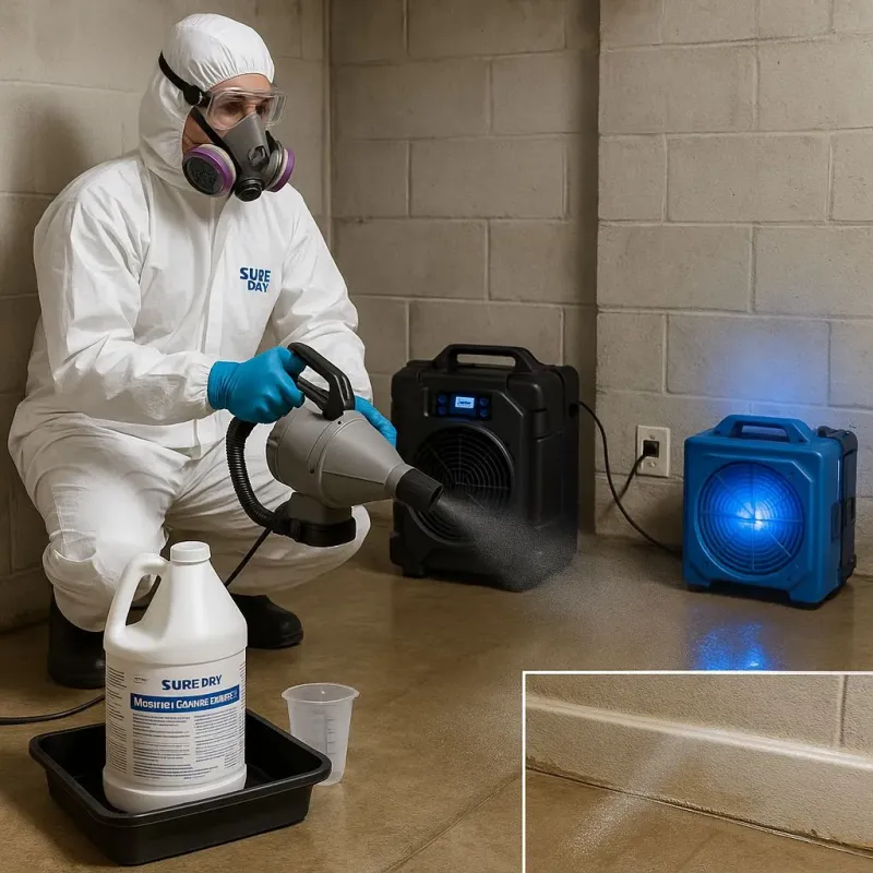 Sanitization and Odor Removal process in Bethany, OK